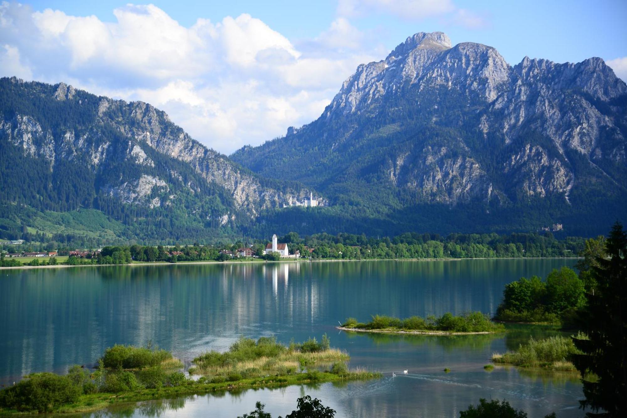 Hintere Schoene Rieden am Forggensee Zewnętrze zdjęcie